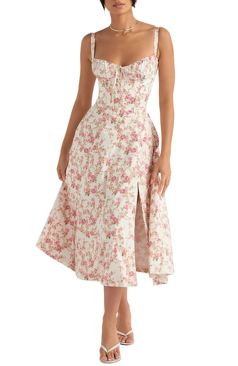Sally | Angie Spring Dress - Floral Print Party Dress - Image 14