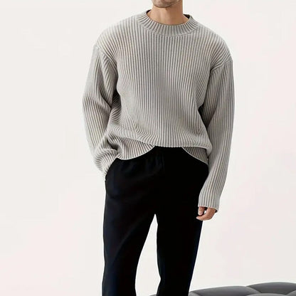 Reggie | Men's Relaxed Fit Crewneck Sweater - Image 1