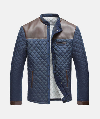 Jacob | Men's Button-Down Quilted Jacket - Image 1