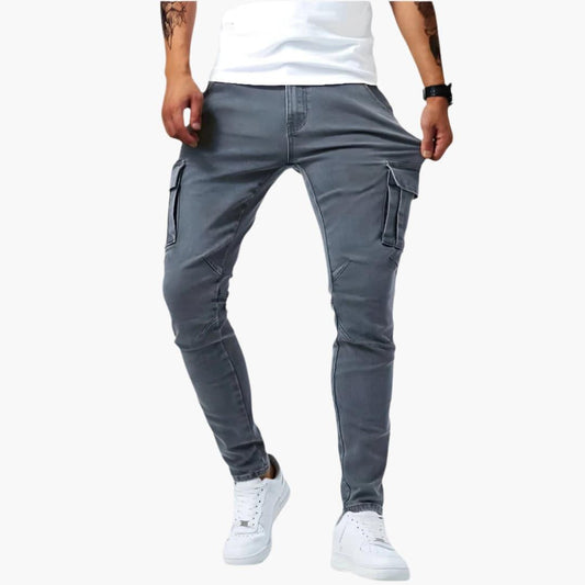 Easton | Stylish Stretch Cargo Pants for Men - Image 1