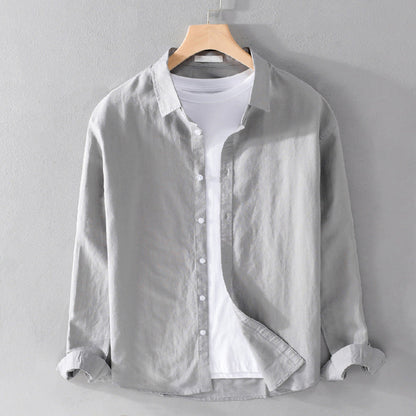 Bryan | Lofenzo Relaxed Linen Shirt - Image 5