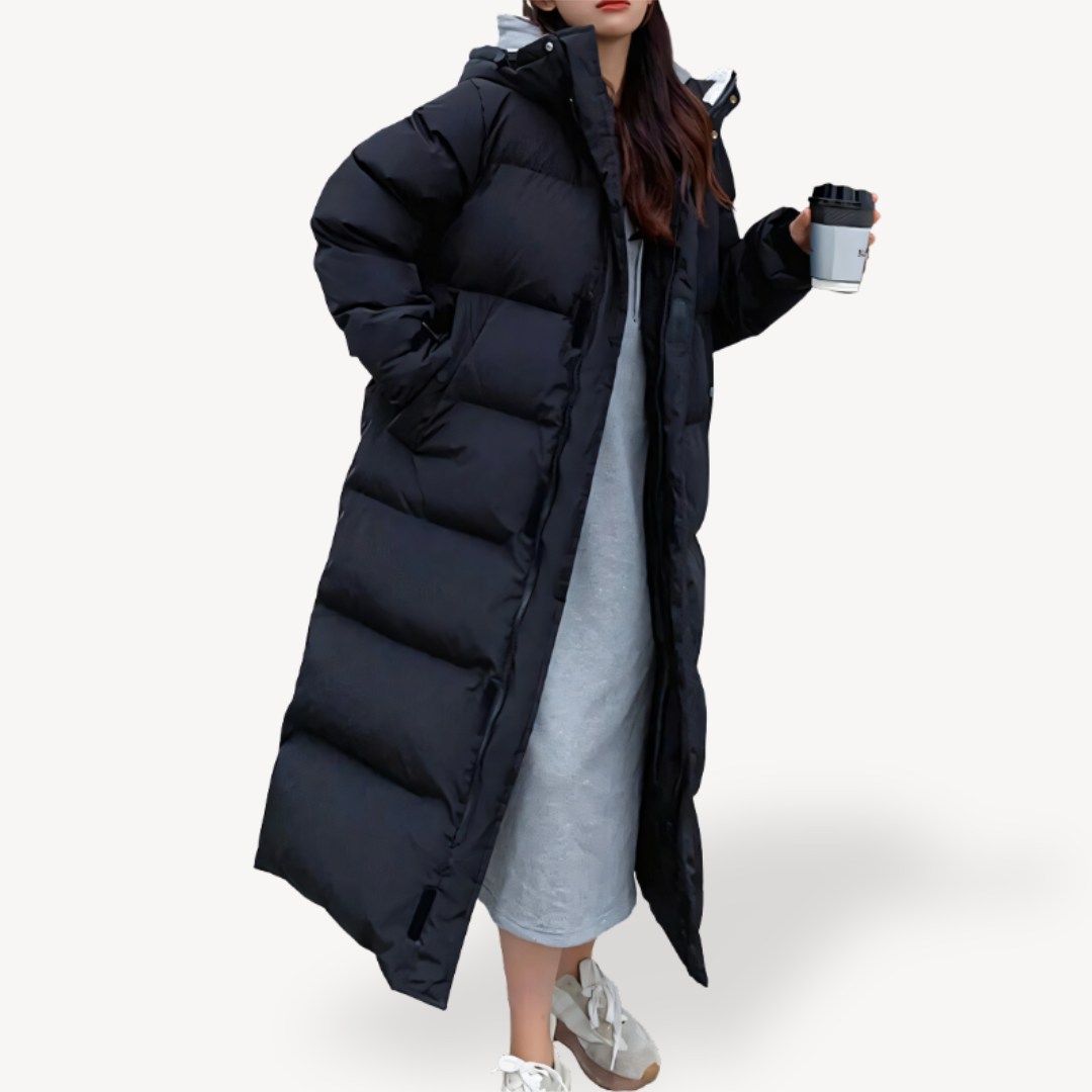 Alison | Women's Oversized Long Puffer Jacket - Image 1