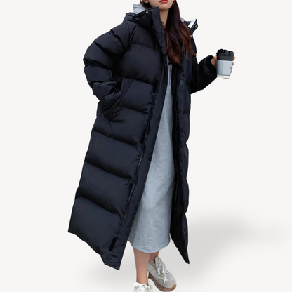 Alison | Women's Oversized Long Puffer Jacket - Image 1