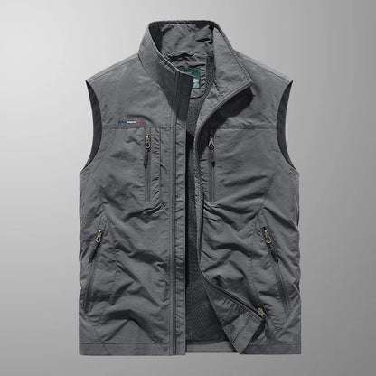 Daniel | Breathable Outdoor Cargo Vest for Active Lifestyle - Image 3