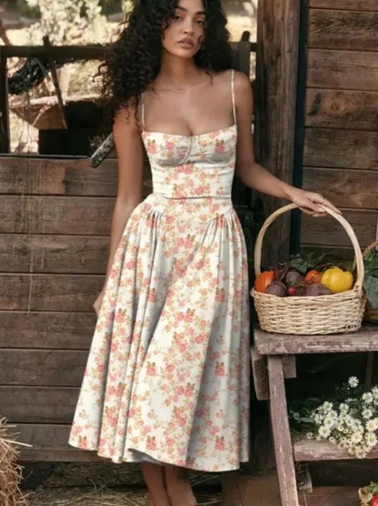 Couture-moda | Regina-Neck Dress - Stylish Casual Summer Dress - Image 5