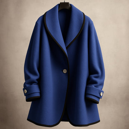 Serena | Women's Single-Breasted Trim Coat - Image 6