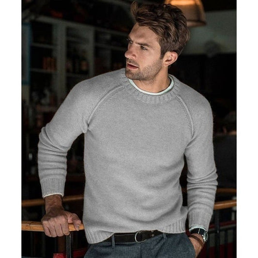 Troy | Men's Crew Neck Knit Sweater - Image 1