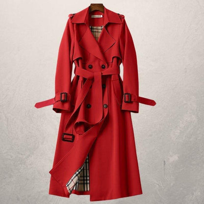 Reagan | Women's Double Breasted Trench Coat - Image 6