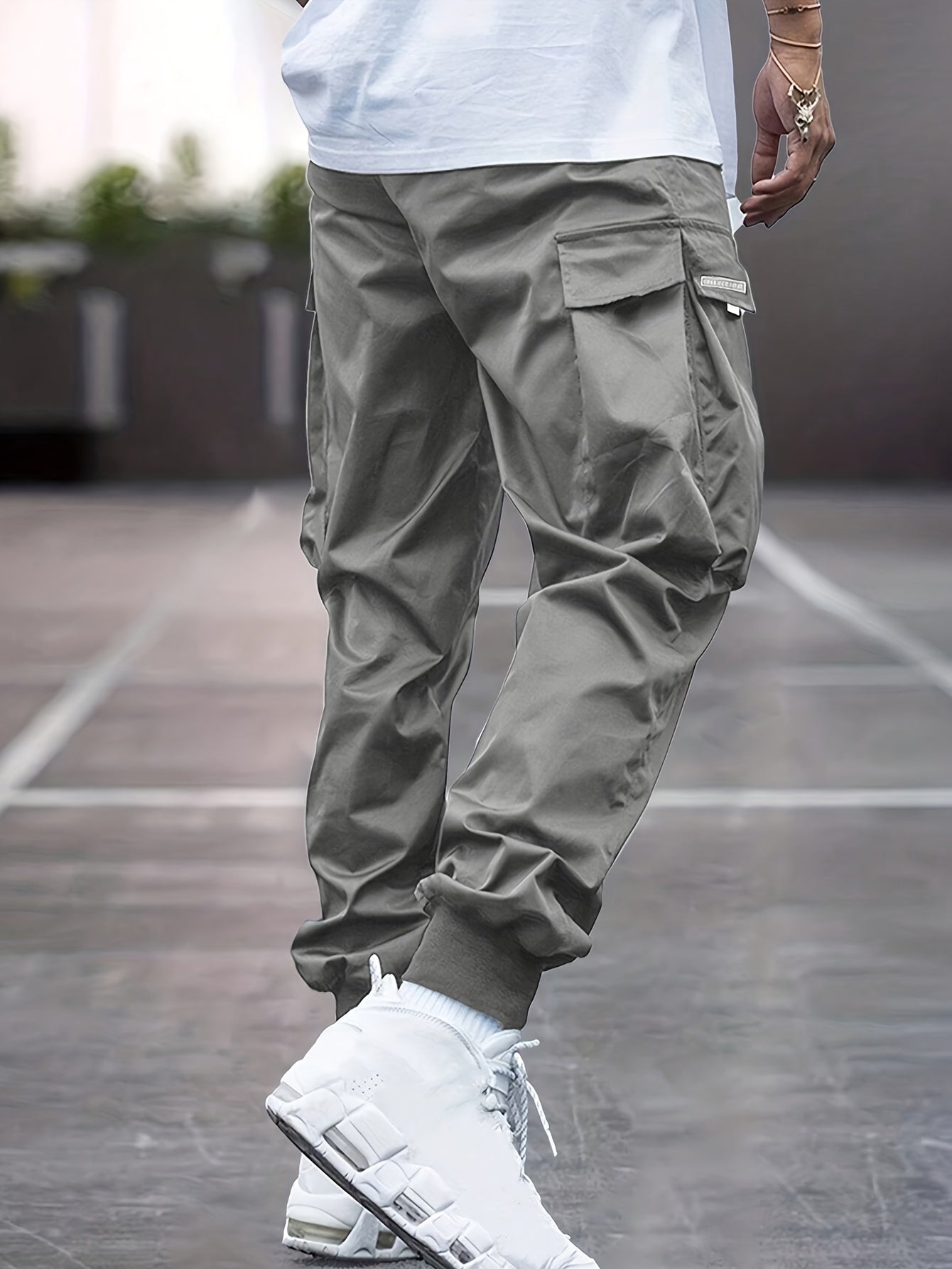 Wilbur | Men's Drawstring Cargo Pants - Image 3