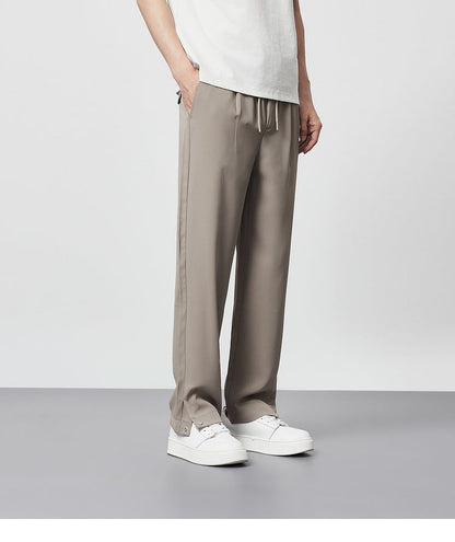 Samuel | Men's Pleated Wide Leg Pants - Image 12