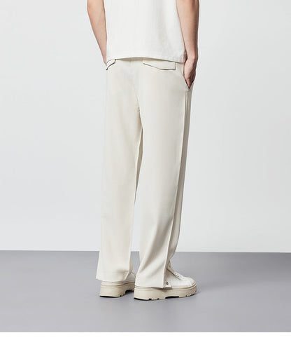 Samuel | Men's Pleated Wide Leg Pants - Image 5