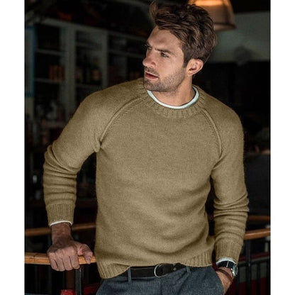 Troy | Men's Crew Neck Knit Sweater - Image 5