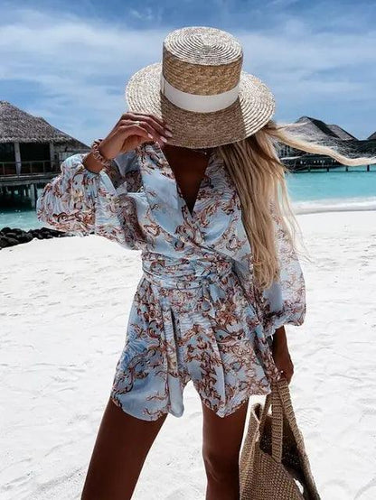 Ariana | Women's Printed Bohemian Style Jumpsuit - Image 12