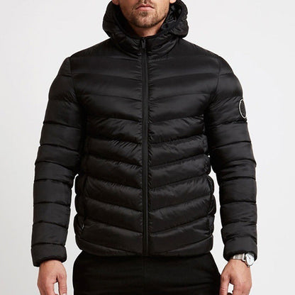 Dwayne | Men's Hooded Puffer Jacket - Image 1