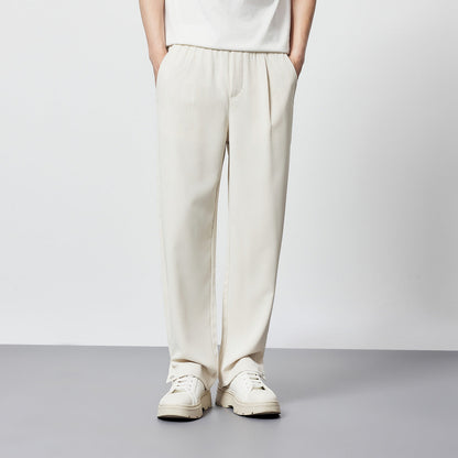 Samuel | Men's Pleated Wide Leg Pants - Image 1