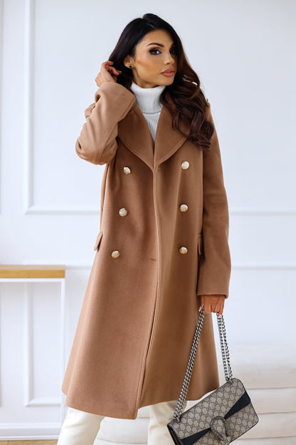 Lisa | Women's Double-Breasted Coat - Image 2