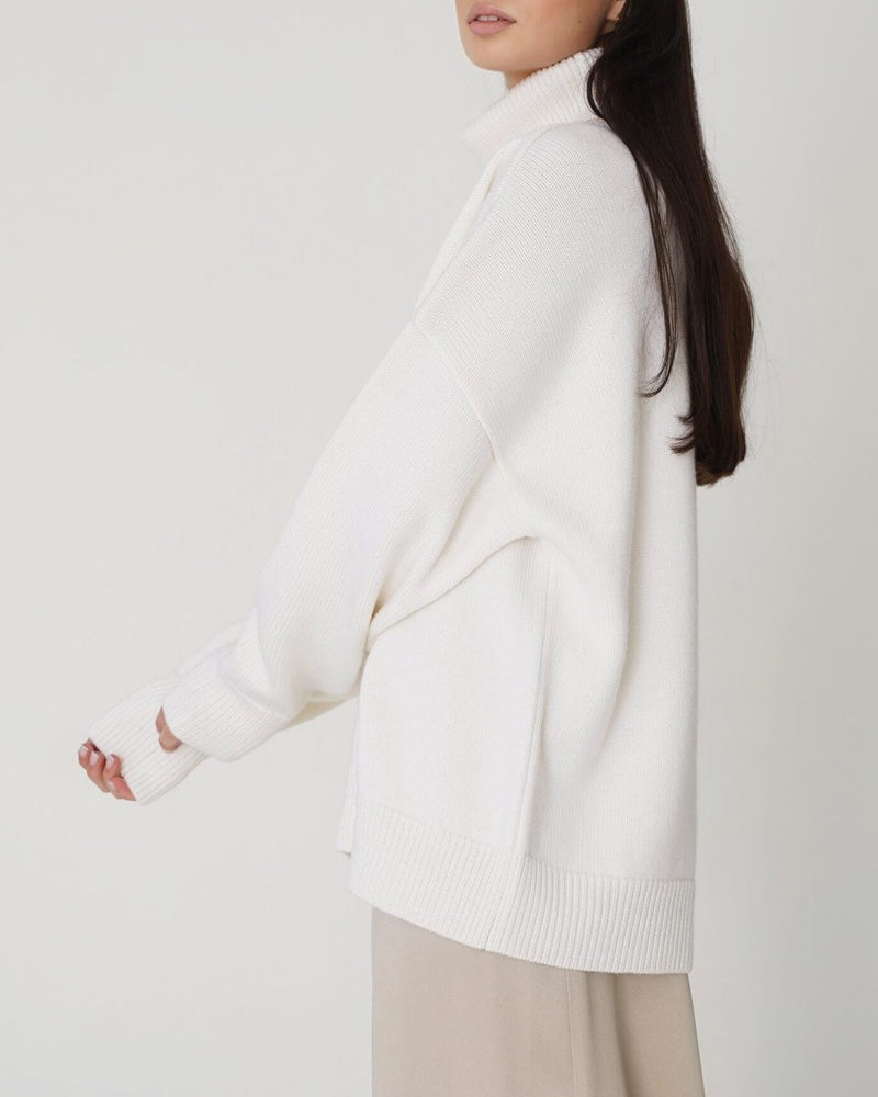 Marcia | Women's Oversized Sweater - Image 4