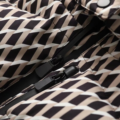 Riley | Women's Hooded Belted Puffer Jacket - Image 4