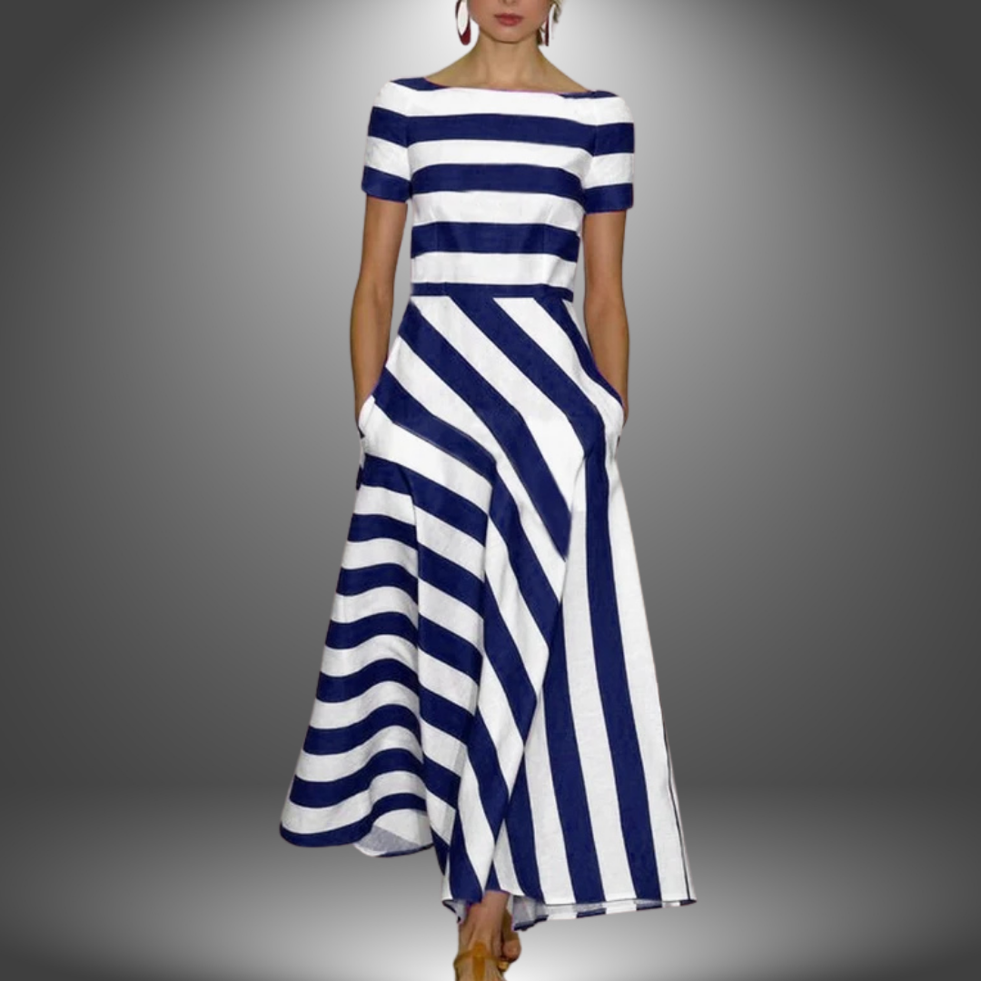 Kelsey | Elegant A-Line Maxi Dress for All Occasions - Image 3