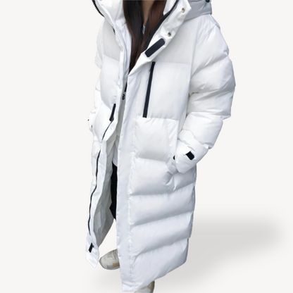Alison | Women's Oversized Long Puffer Jacket - Image 4