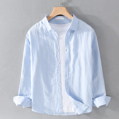 Bryan | Lofenzo Relaxed Linen Shirt - Image 2