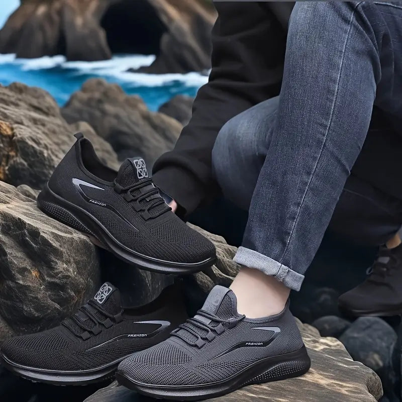 Murray | Men's Lightweight Lace-Up Casual Sneakers - Image 2