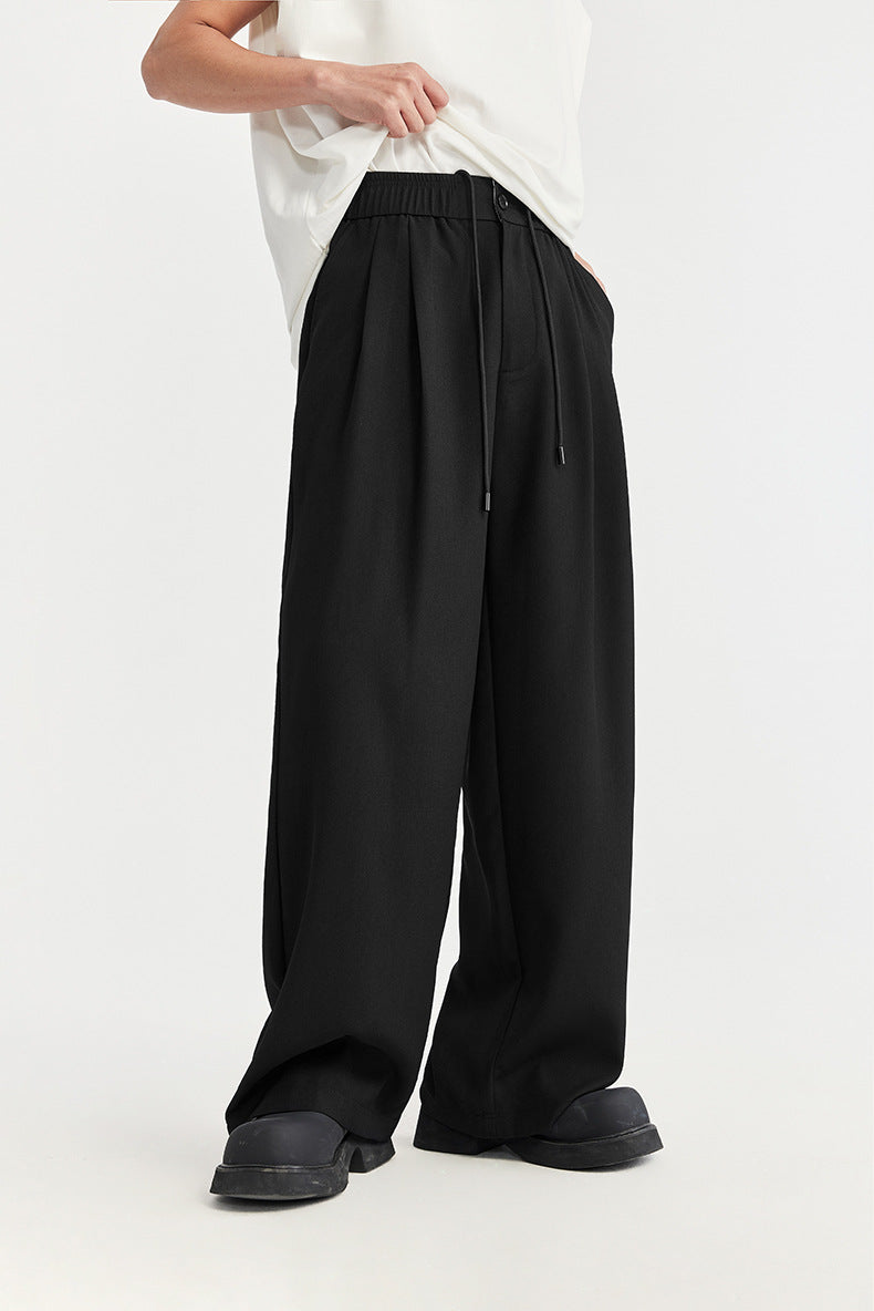 Perry | Men's Wide Leg Drawstring Pants - Image 2