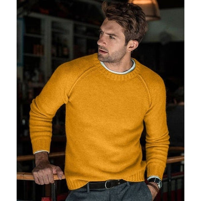 Troy | Men's Crew Neck Knit Sweater - Image 9