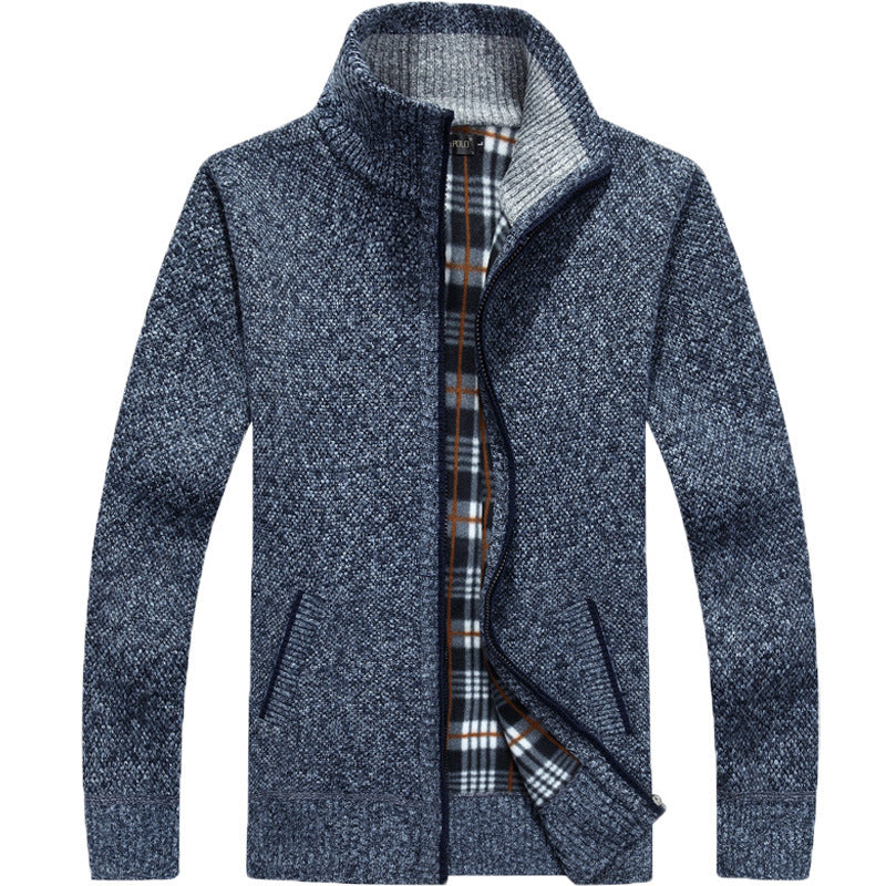 Cyrus | Men's Full Zip Knit Jacket - Image 11