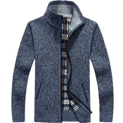 Cyrus | Men's Full Zip Knit Jacket - Image 11