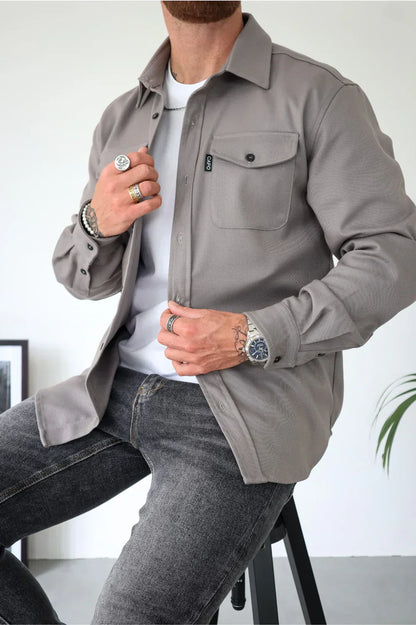 Elijah | Stylish Casual Overshirt - Image 1
