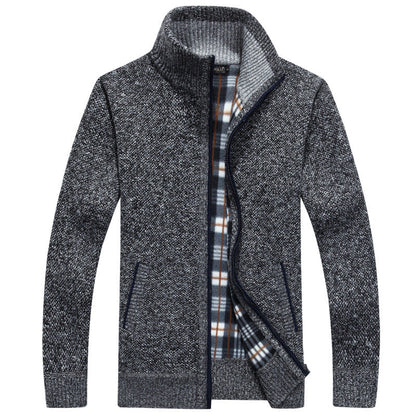 Cyrus | Men's Full Zip Knit Jacket - Image 5