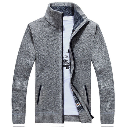 Cyrus | Men's Full Zip Knit Jacket - Image 6
