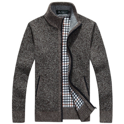 Cyrus | Men's Full Zip Knit Jacket - Image 7