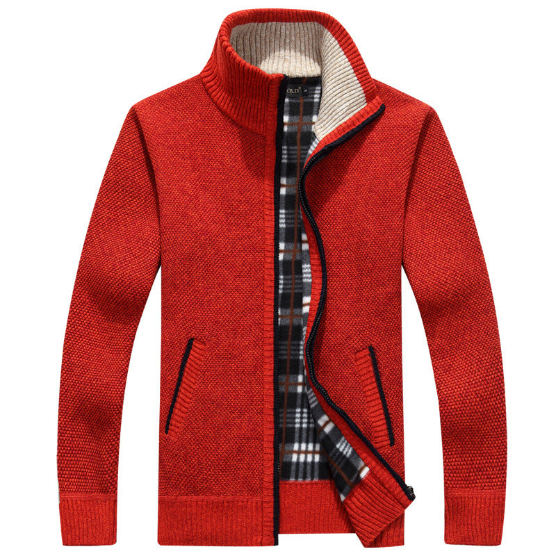 Cyrus | Men's Full Zip Knit Jacket - Image 9