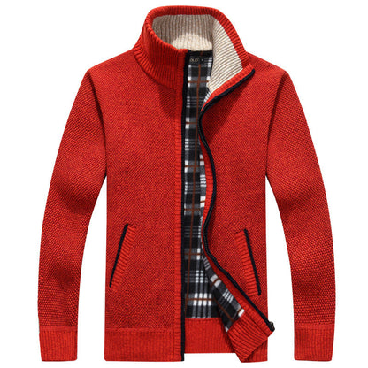 Cyrus | Men's Full Zip Knit Jacket - Image 9