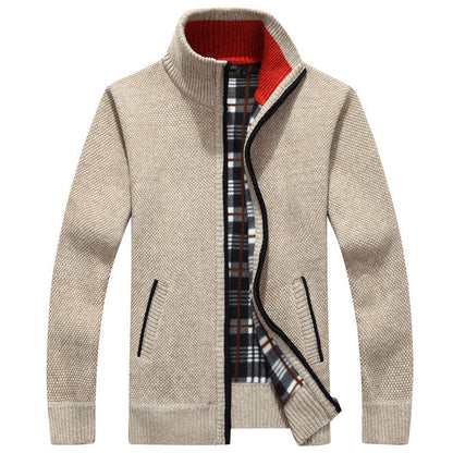 Cyrus | Men's Full Zip Knit Jacket - Image 3