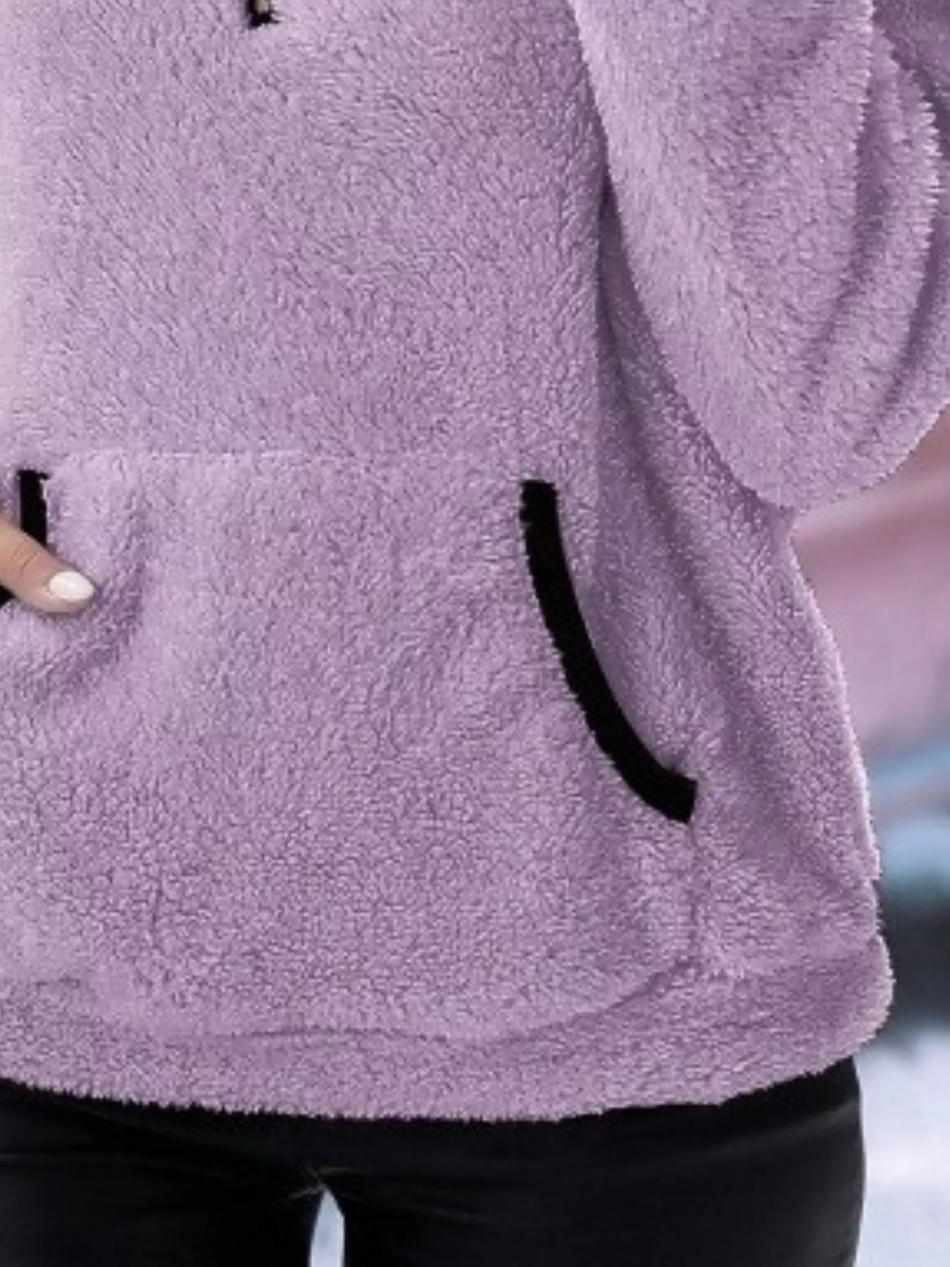 Helen | Women's Half-Zip Fleece Pullover Sweater - Image 20