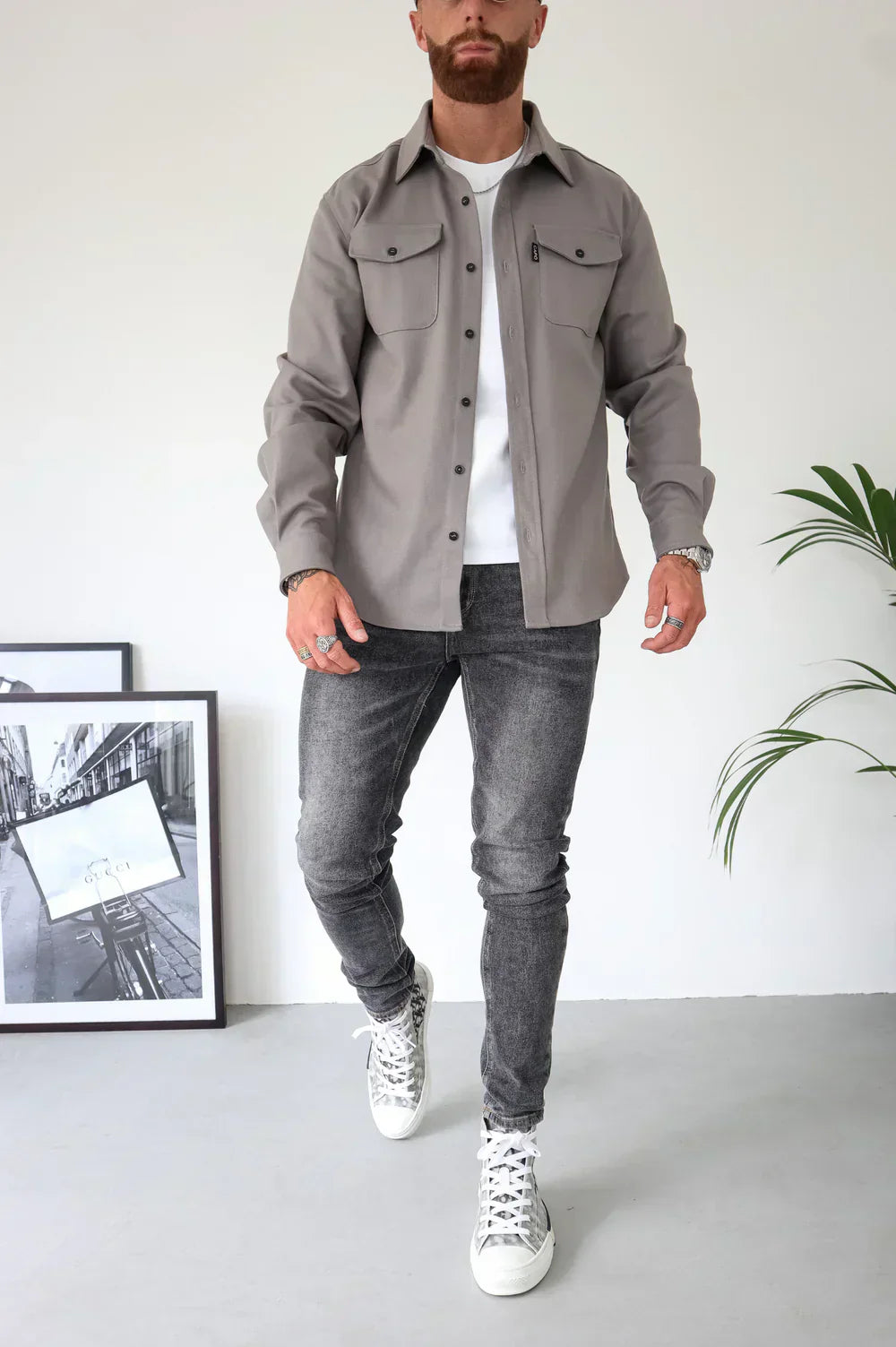 Elijah | Stylish Casual Overshirt - Image 3