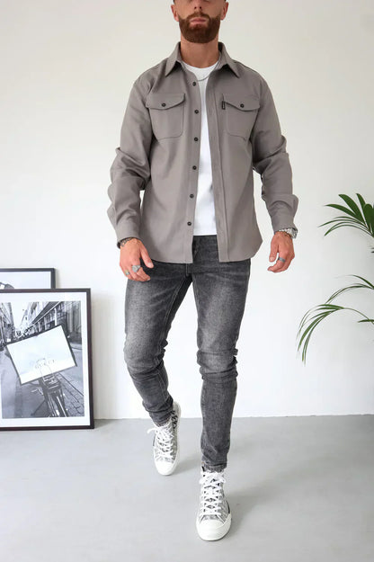 Elijah | Stylish Casual Overshirt - Image 3