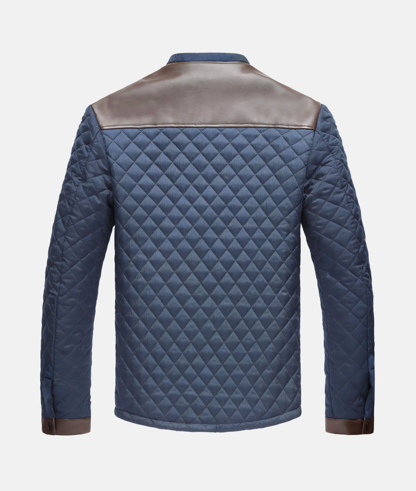 Jacob | Men's Button-Down Quilted Jacket - Image 4