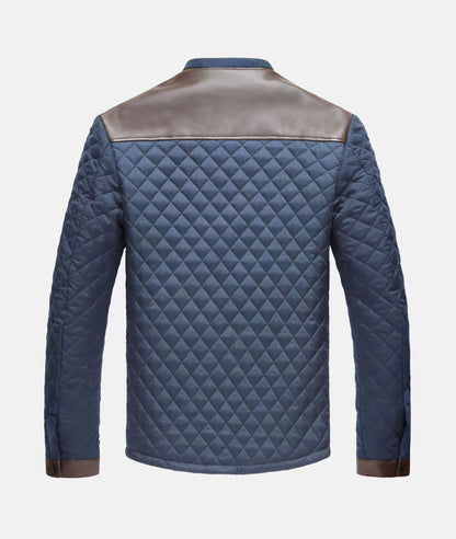 Jacob | Men's Button-Down Quilted Jacket - Image 4