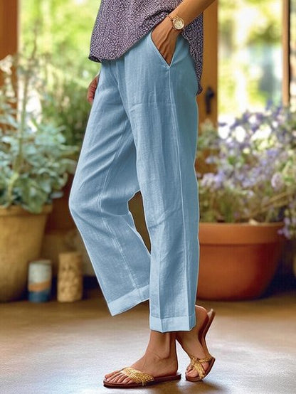 Diana | Stylish Up Hem Trousers for Effortless Elegance - Image 5