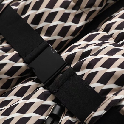 Riley | Women's Hooded Belted Puffer Jacket - Image 5