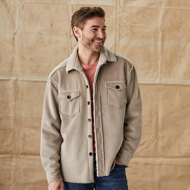 Jesse | Men's Button-Down Corduroy Jacket - Image 1