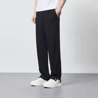 Samuel | Men's Pleated Wide Leg Pants - Image 6
