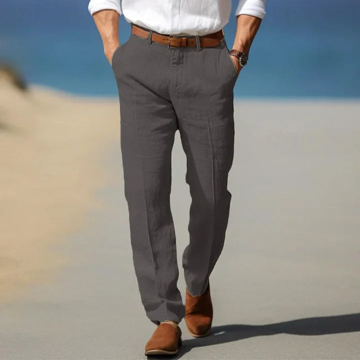 Kyle | Relaxed Linen Summer Pants for Men - Image 6