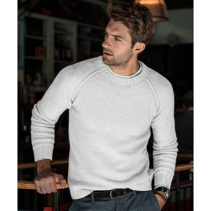Troy | Men's Crew Neck Knit Sweater - Image 8