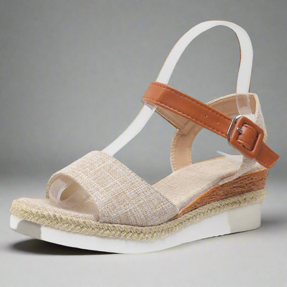 Rachael | Elegant Wedge Sandals with Soft Comfort - Image 4