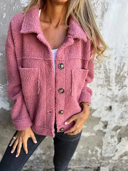 Mariah | Women's Button-Down Relaxed Fit Jacket - Image 1